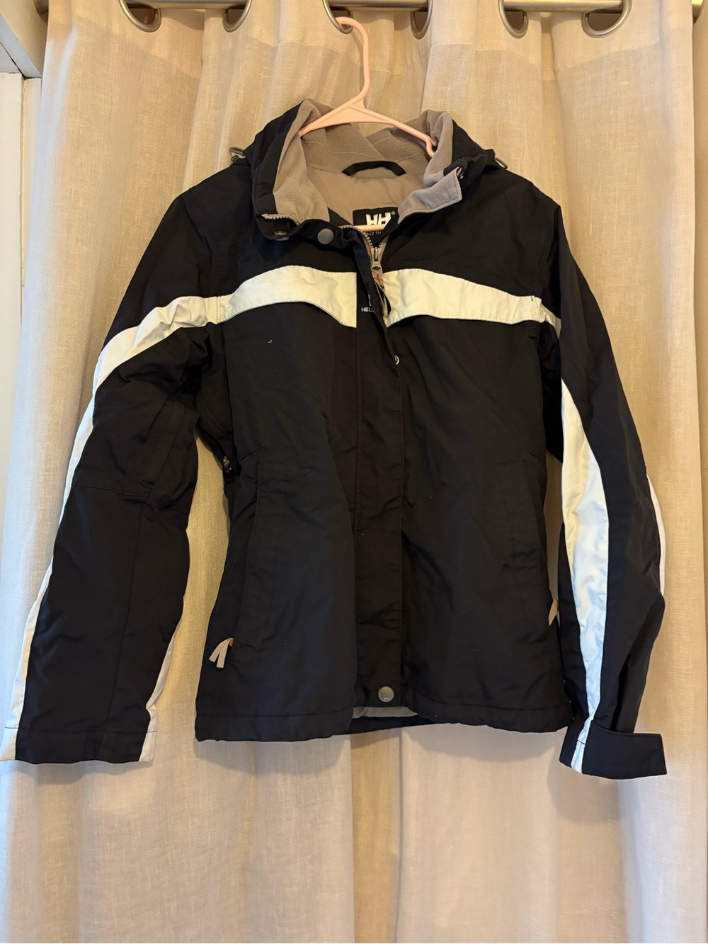 Helly Hansen Black and White ski jacket